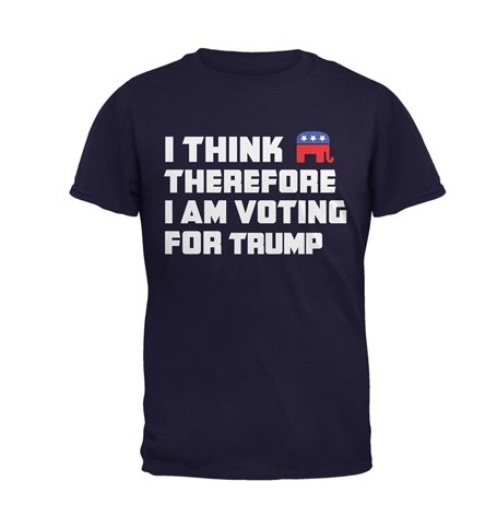 voting trump tshirt