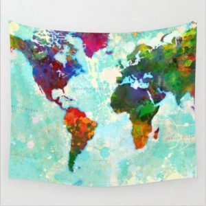 tapestry 3d world map aliexpress