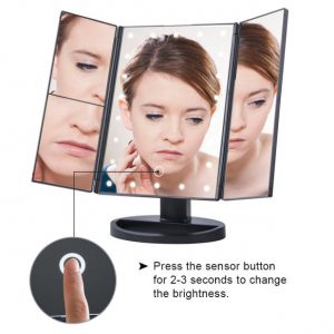 Illuminated LED mirror for makeup aliexpress