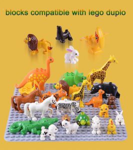 duplo animal building blocks aliexpress