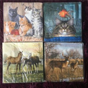 napkins cats and dogs aliexpress