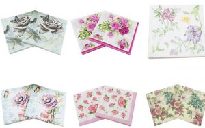 napkins in floral patterns aliexpress
